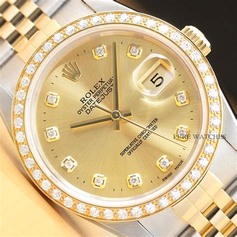 diamond mens rolex|Rolex diamond bezel for sale.